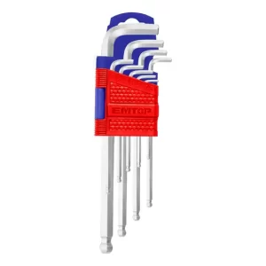 Set 9 Llaves Allen Emtop 1.5-10mm Acero Cromado