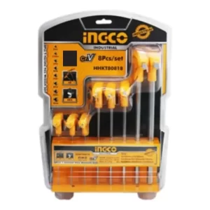 Set 8 Llaves Allen Ingco Industrial Mango T