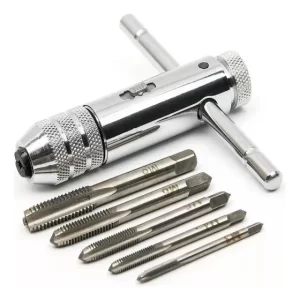 Trinquete Ajustable T M3-M8 y Llaves Allen