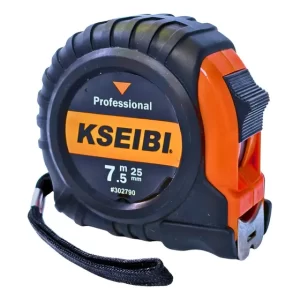 Huincha de Medir Kseibi 7.5m x 25mm Profesional