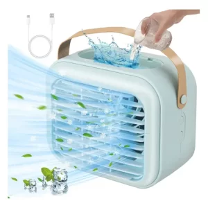 Aire acondicionado portátil . A Enfriador De Ventilador Mini