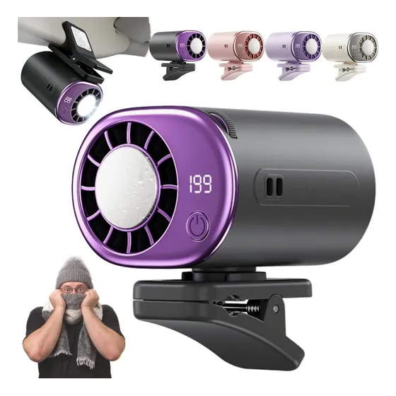 Aire acondicionado portátil 2026 Nuevo Ventilador De Con Clip For