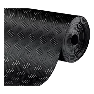 Piso flotante Pvc 2 Mt Ancho Negro Clip, 1.2 Mm Espesor, Precio
