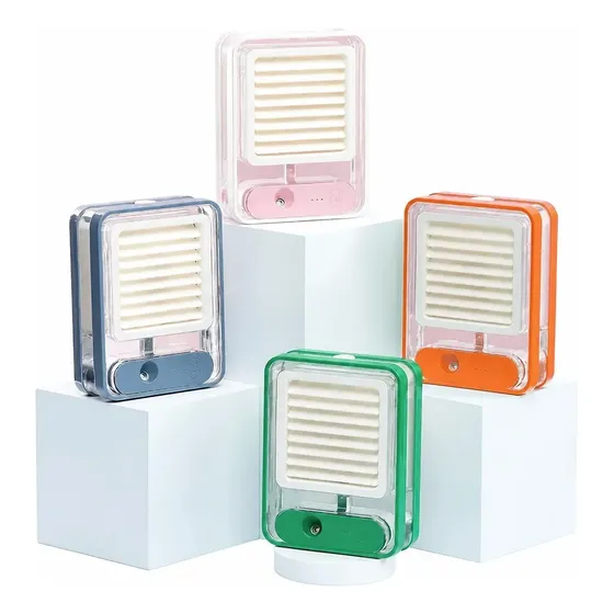 Aire acondicionado portátil Ventilador De Recargable Y Humid