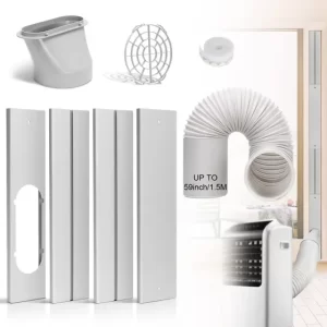 Aire acondicionado portátil Kit De Para Ventanas Hoxha Con M