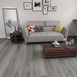Piso flotante Spc Resistente Al Agua Native Grey 183x1220x5mm