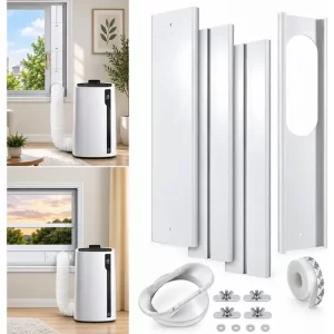 Aire acondicionado portátil Kit De Ventana - Hasta 220 Cm