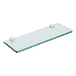 Piso flotante Estante De Vidrio Templado Para Baño 15x5 Pulg S
