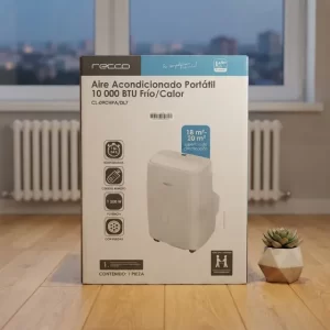 Aire acondicionado portátil 12000 btu Recco 10000 Frío/calor