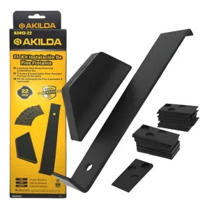 Piso flotante Kit Instalación Laminado De Madera Profesional