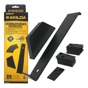 Piso flotante Kit Instalación Laminado Madera Akilda A2413-22