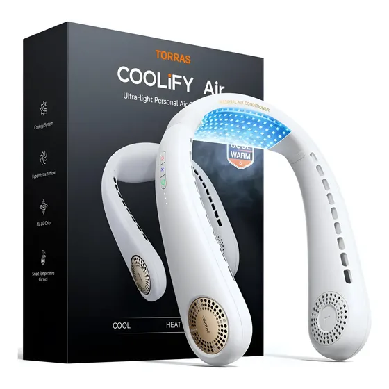 Aire acondicionado portátil Coolify Air Neck Para Refrigeración