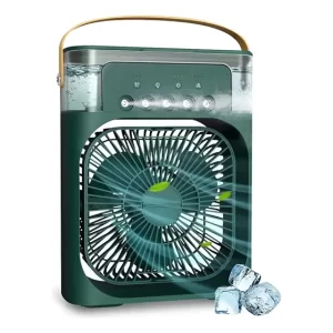 Aire acondicionado portátil Mini de frío USB color verde