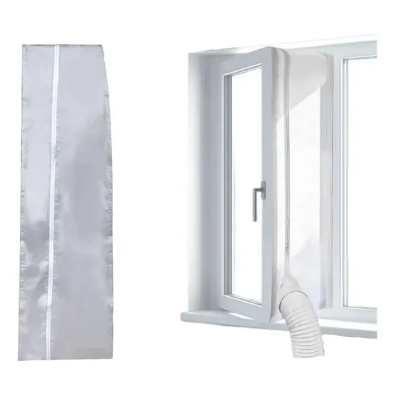Aire acondicionado portátil W 400cm Sello Ventana Ac Sello