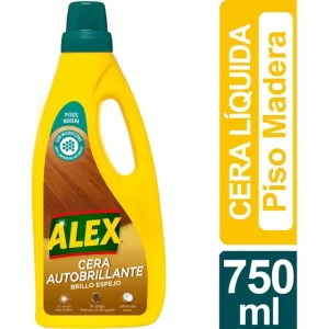 Piso flotante Alex Cera Autobrillante Para Pisos De Madera 750ml