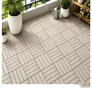Piso flotante Pack 11 Piezas De Suelo Modular Pvc 29x29cm
