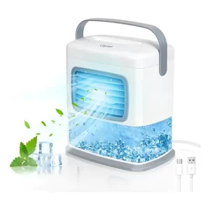 Aire acondicionado portátil Caynel 5 W 2 Velocidades Con Usb