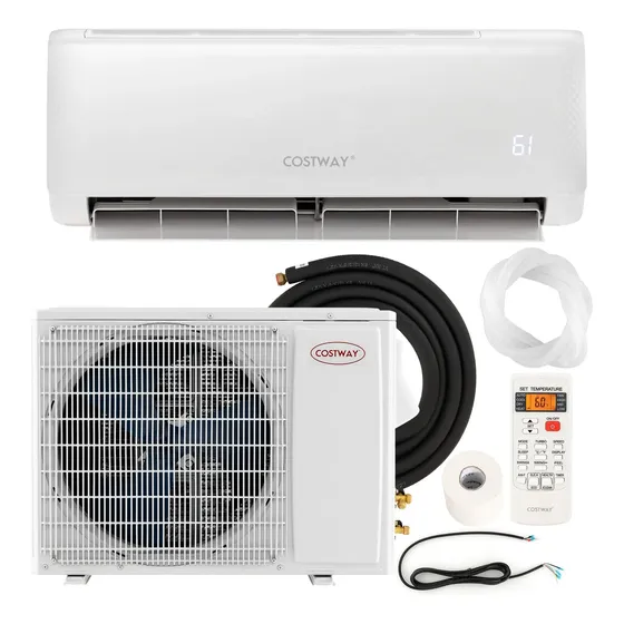 Aire acondicionado portátil Mini Split Costway De 12.000 Btu