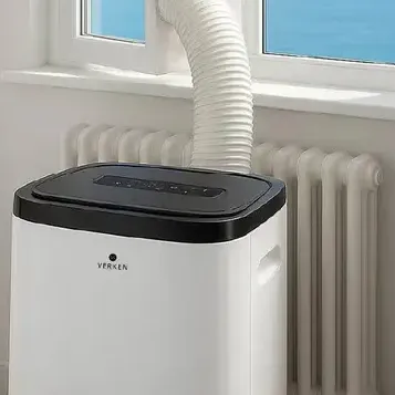 Aire acondicionado portátil Kit Ventana Abatible - Verken