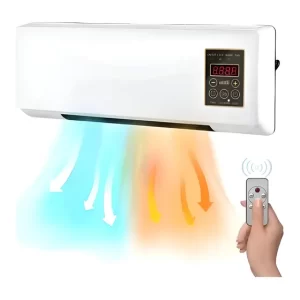 Aire acondicionado portátil calefactor para pared caliente