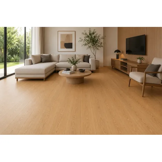 Piso flotante Hidrófugo 8mm Impermeable Beige Oak