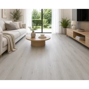 Piso flotante Hidrófugo 8mm Impermeable Gris Ceniza