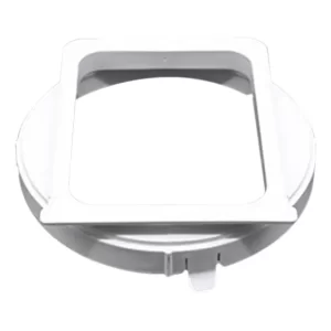 Aire acondicionado portátil . Adaptador Manguera Blanco
